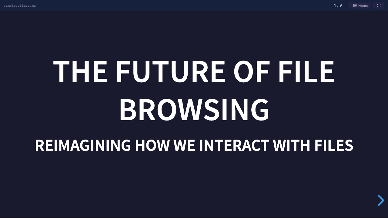 Slide Deck preview
